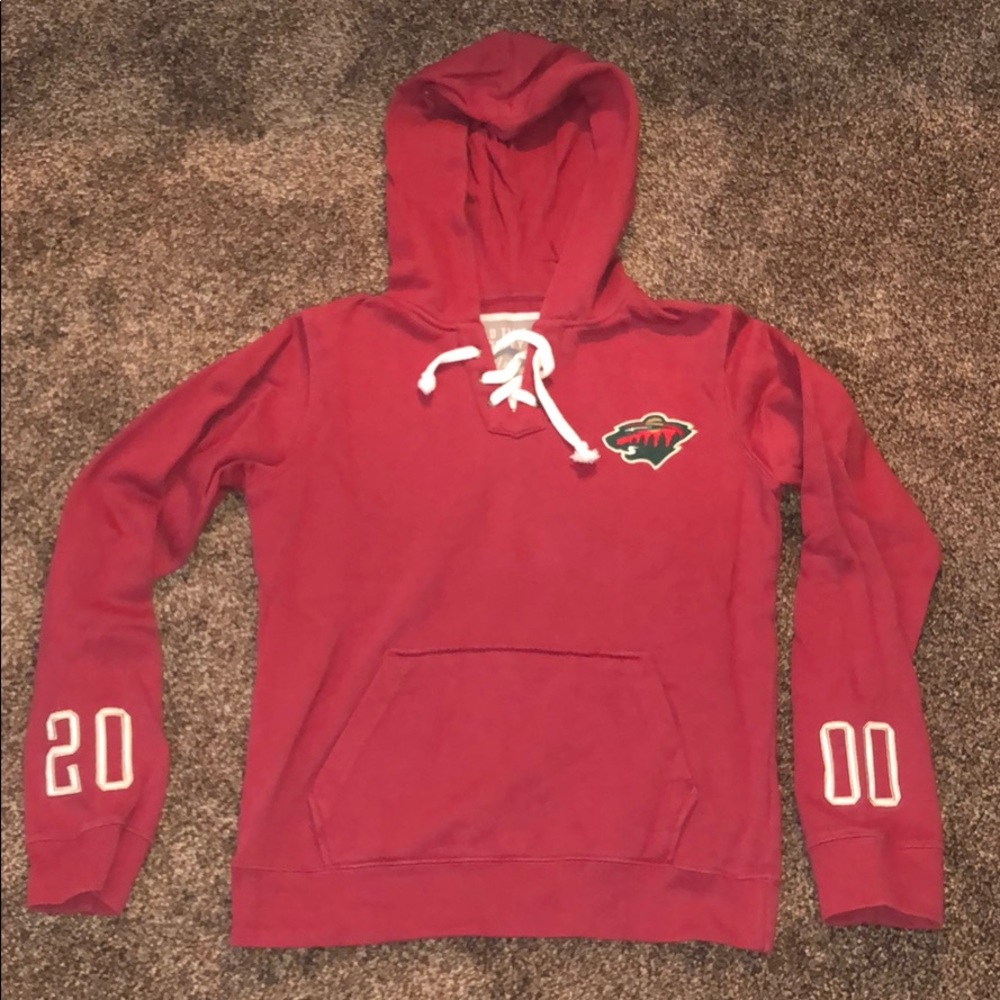 Old Time Hockey NHL MN Minnesota Wild Sweatshirt